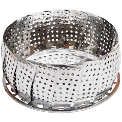 Sita de gatit cu abur pentru legume, otel inoxidabil, 25 CM, argintiu